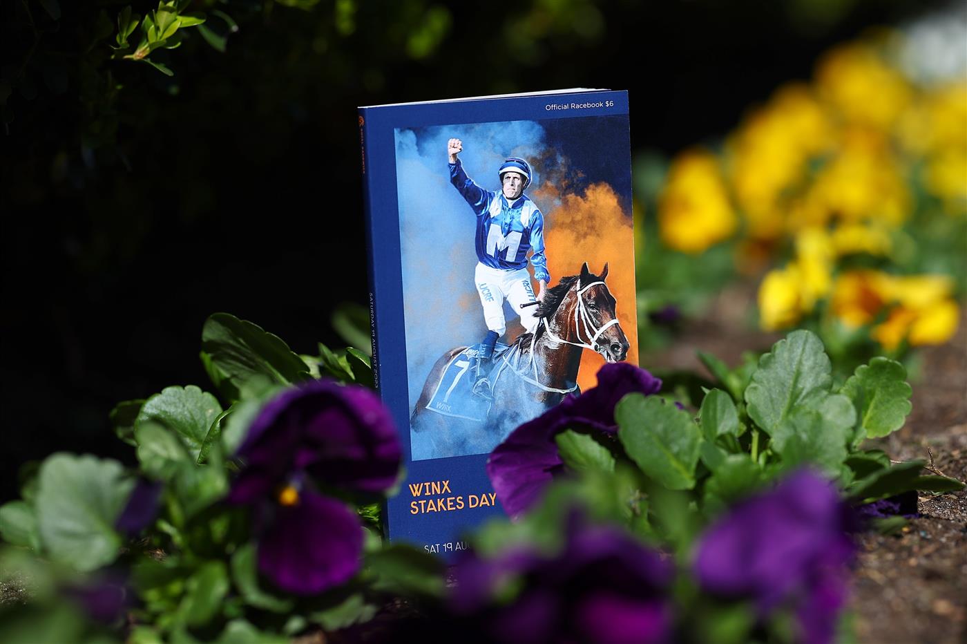 SYDNEY, AUSTRALIA - AUGUST 19: An official racebook is seen prior to "Winx Stakes Day" - Sydney Racing at Royal Randwick Racecourse on August 19, 2023 in Sydney, Australia. (Photo by Jeremy Ng/Getty Images)
