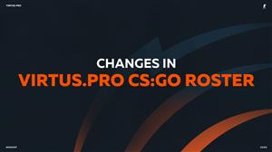Roster changes in Virtus.pro