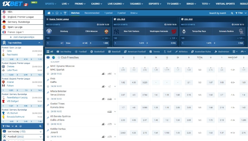 1xBet sports 1xBet sports