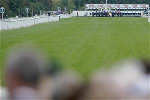 YORK, ENGLAND - AUGUST 24: A general view as runners leave the stalls for The Sky Bet Lowther Stakes at York Racecourse on August 24, 2023 in York, England. (Photo by Alan Crowhurst/Getty Images)