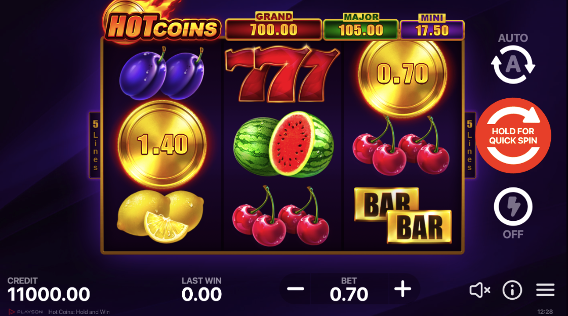 Hot-Coins-Hold-&-Win-Pulsz-Casino