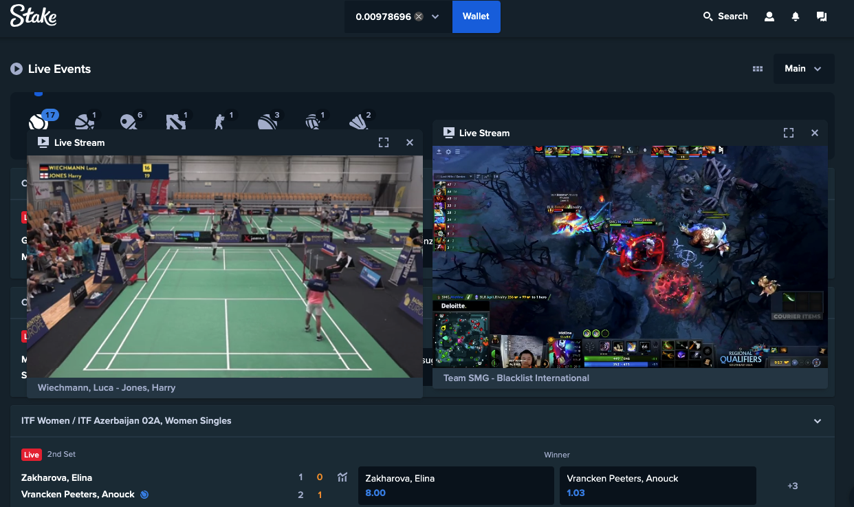 Stake-Multi-stream