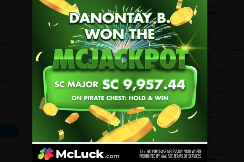 MCJACKPOT Winner