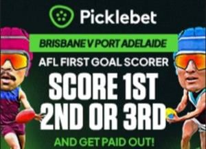 Brisbane Lions vs Port Adelaide - Triple Chance First Goalkicker Payout