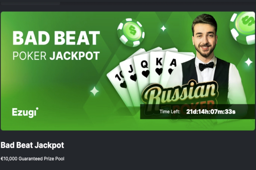 €10.000 Jackpot Pukulan Buruk | Menangkan di Live Poker di BC.Game Casino