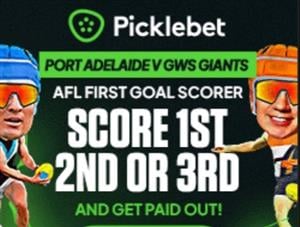 Port Adelaide vs GWS Giants - Triple Chance First Goalkicker Payout