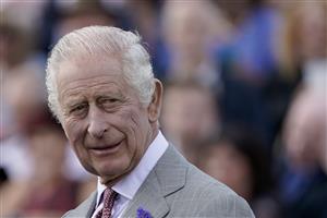 DONCASTER, ENGLAND - SEPTEMBER 16: King Charles III at Doncaster Racecourse on September 16, 2023 in Doncaster, England. (Photo by Alan Crowhurst/Getty Images)
