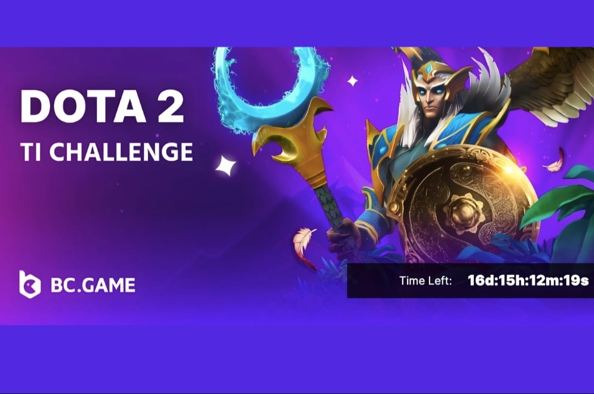 5,000 Dota 2 TI Challenges at BC.Game Sports Predict & Win
