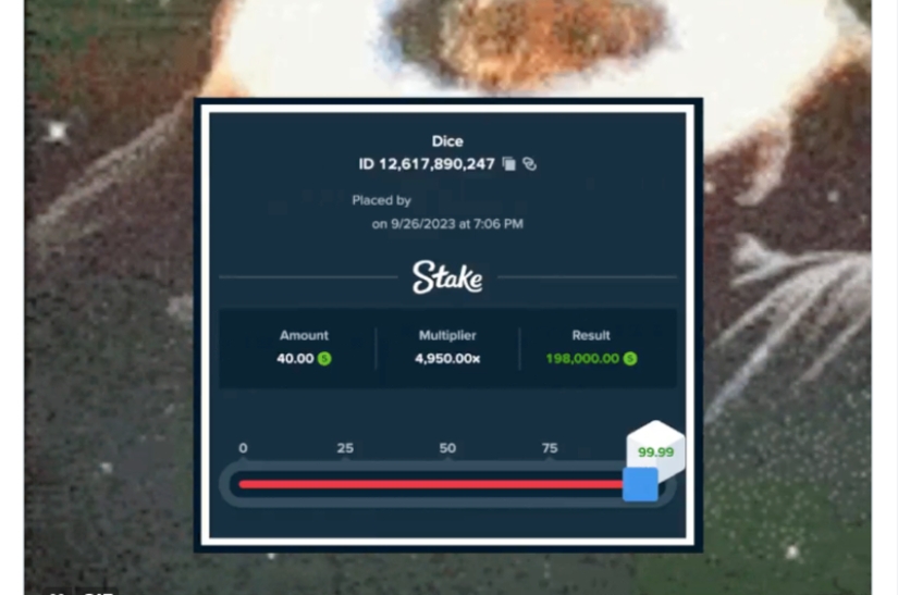 Stake.us Dice Big Win