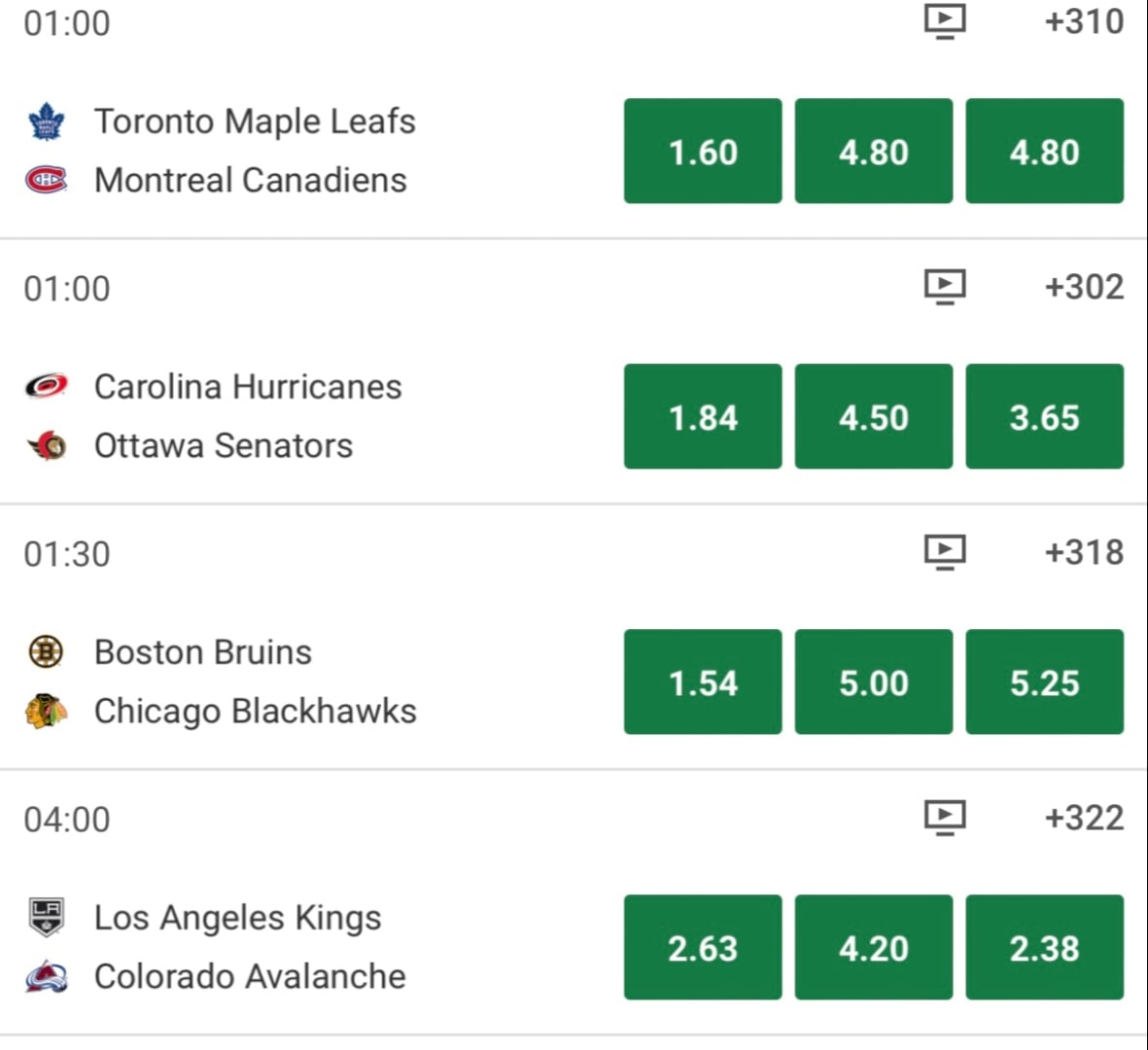 NHL Multi