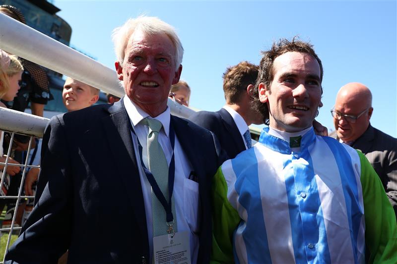 SYDNEY, AUSTRALIA - OCTOBER 14:  Tyler Schiller riding Front Page wins Race 5 The Kosciuszko during Sydney Racing - TAB Everest Day at Royal Randwick Racecourse on October 14, 2023 in Sydney, Australia. (Photo by Jeremy Ng/Getty Images)