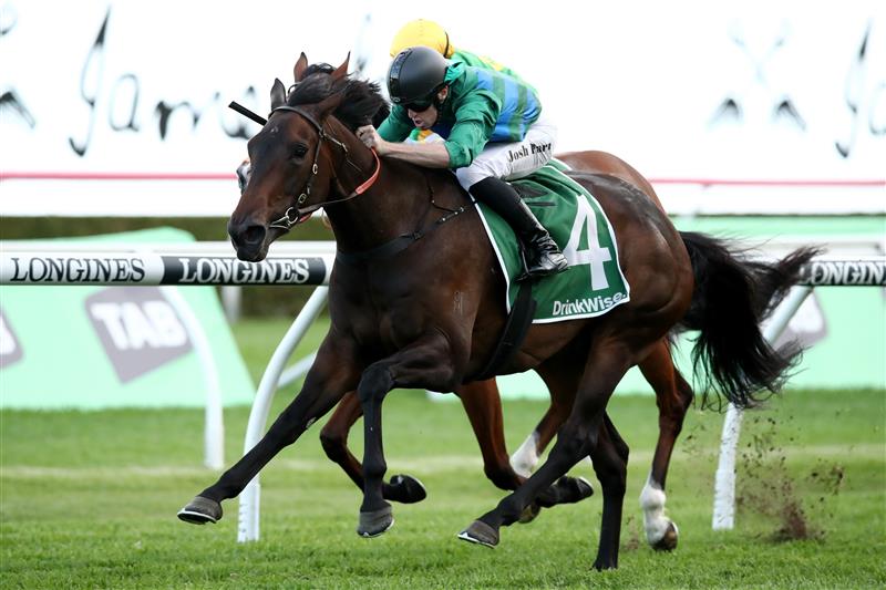 SYDNEY, AUSTRALIA - OCTOBER 14: Joshua Parr riding Renaissance Woman wins Race 10 The James Squire Angst Stakes during Sydney Racing at Royal Randwick Racecourse on October 14, 2023 in Sydney, Australia. (Photo by Jason McCawley/Getty Images)