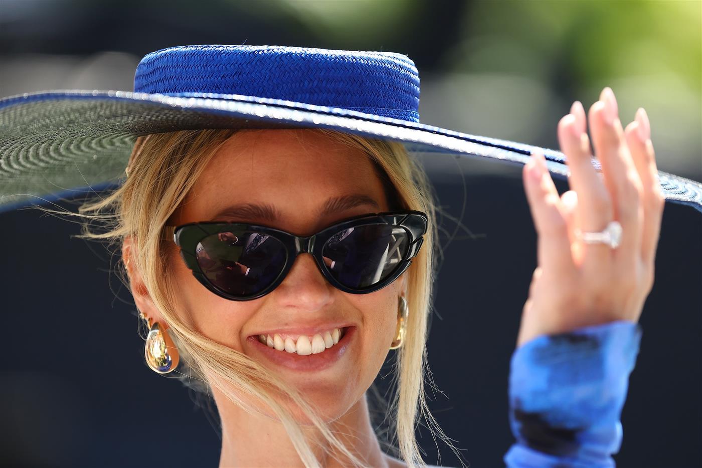 SYDNEY, AUSTRALIA - OCTOBER 14: Model Nikki Phillips is seen during Sydney Racing - TAB Everest Day at Royal Randwick Racecourse on October 14, 2023 in Sydney, Australia. (Photo by Jeremy Ng/Getty Images)