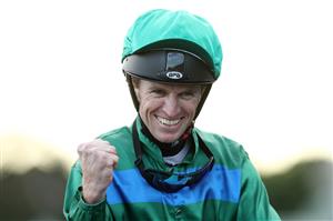 SYDNEY, AUSTRALIA - OCTOBER 14: Joshua Parr riding Renaissance Woman returns to scale after winning Race 10 The James Squire Angst Stakes during Sydney Racing at Royal Randwick Racecourse on October 14, 2023 in Sydney, Australia. (Photo by Jason McCawley/Getty Images)