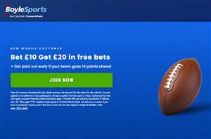 boylesports nfl early payout