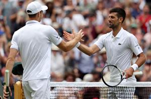 Novak Djokovic Hubert Hurkacz hands