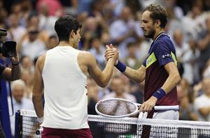 Daniil Medvedev Carlos Alcaraz