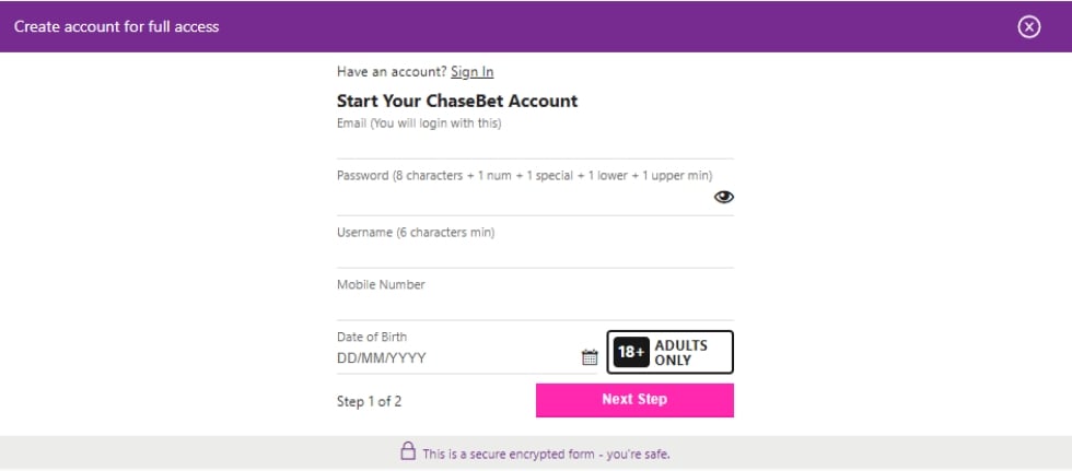 Chasebet