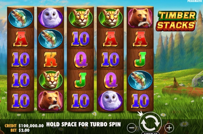 StakeUS Casino New Release Timber Stacks By Pragmatic Play