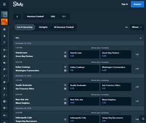 Stake betting app