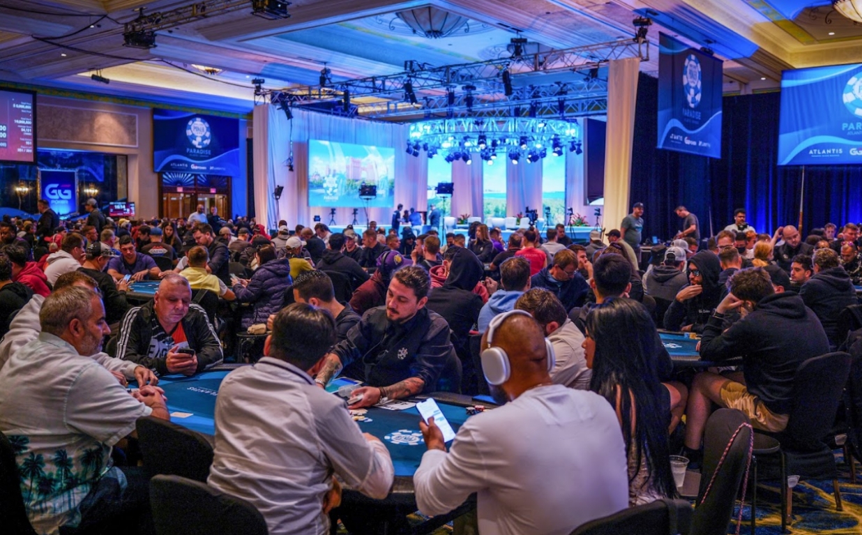 Inaugural WSOP Paradise gets underway at Atlantis Paradise Island