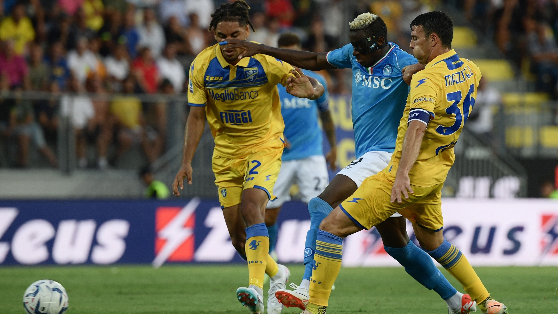 Napoli Di Habisi Frosinone Di 16 Besar Liga Coppa Italia 2023-2024