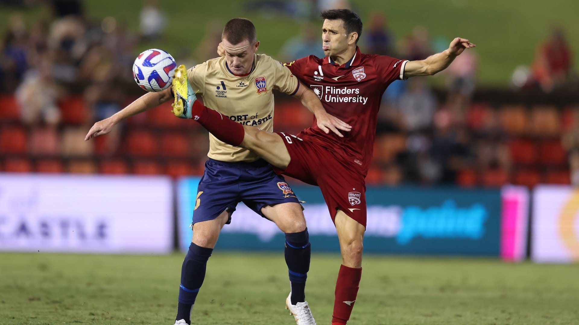 Adelaide Vs Newcastle Jets 2025 Donny Genevra