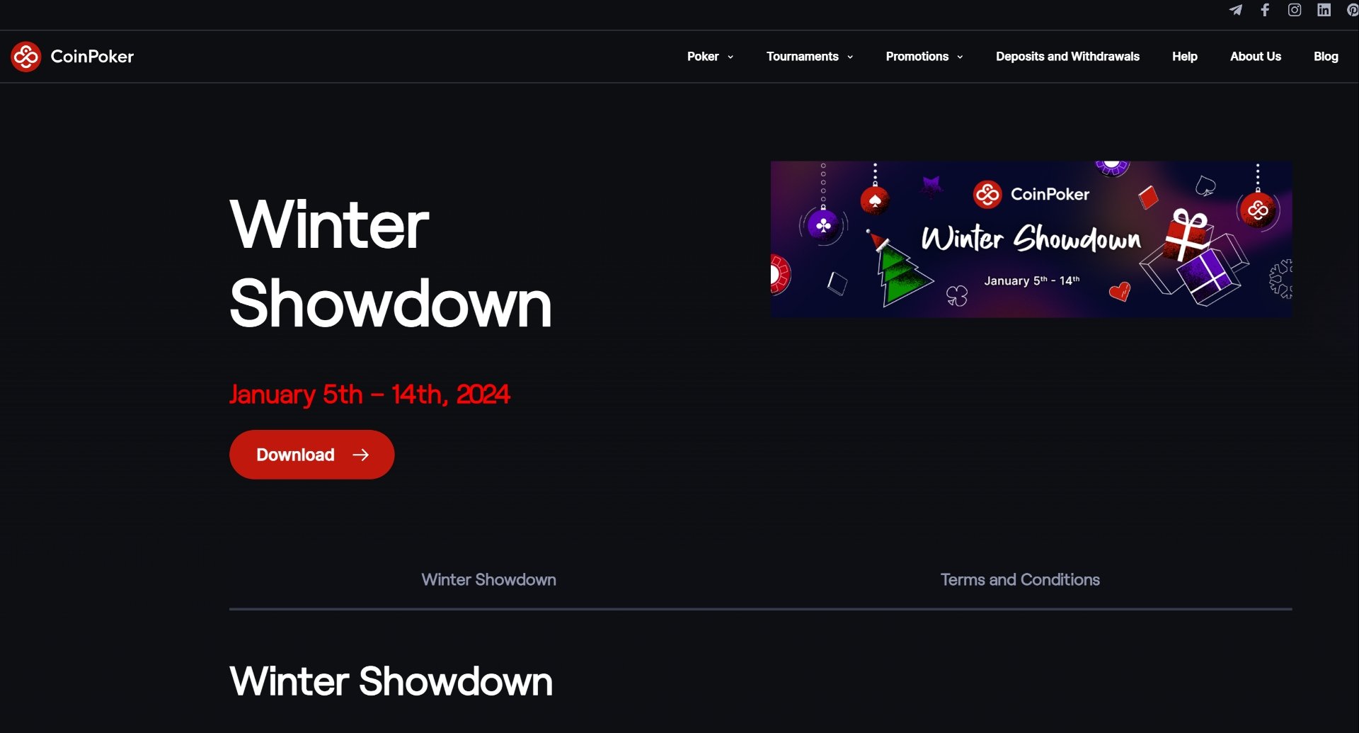 Punkt kulminacyjny Winter Showdown 13 i 14 stycznia 2025 r