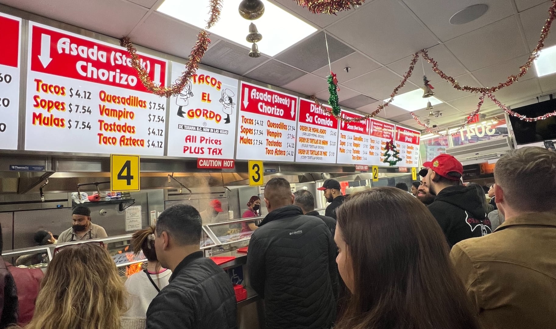 Tacos El Gordo Inside Tacos El Gordo Inside