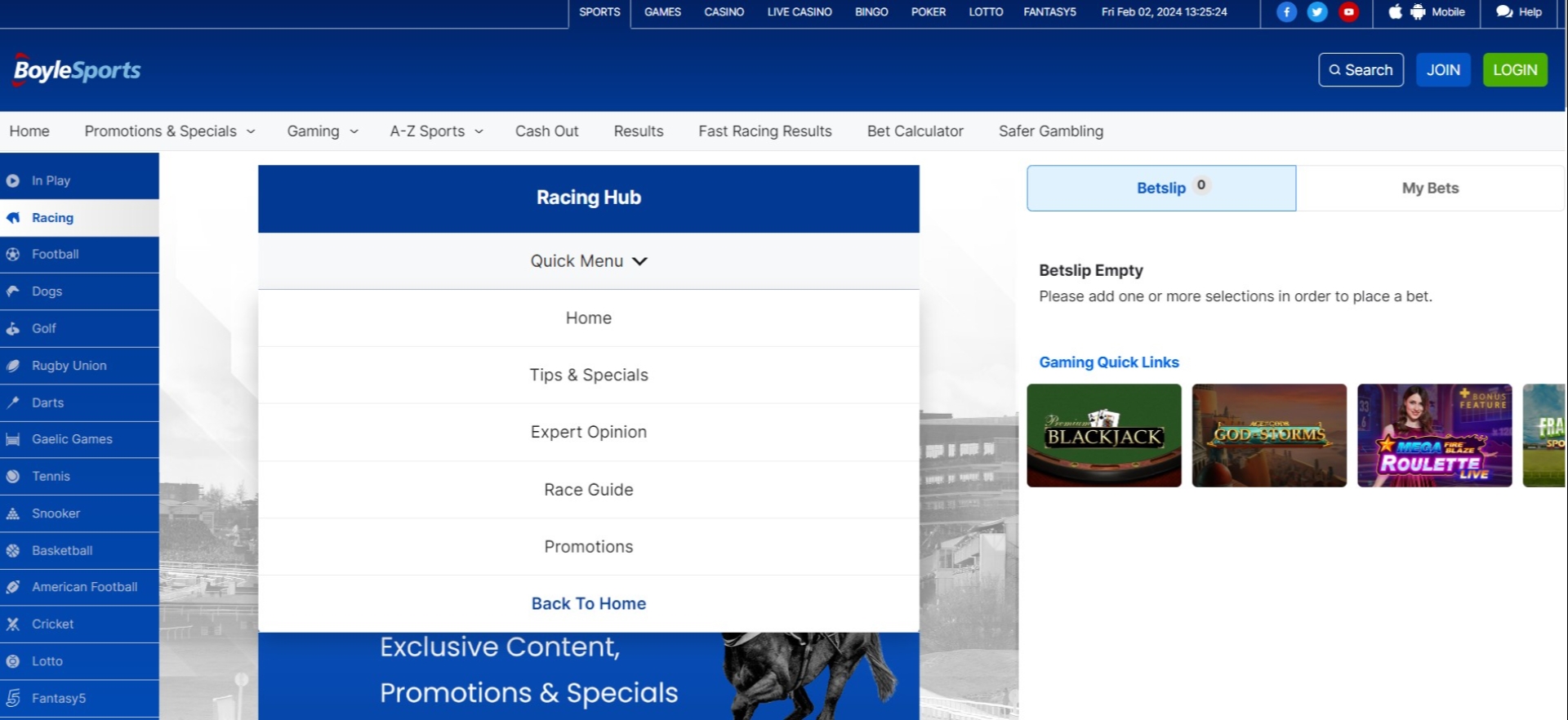 Boylesports Racing Hub Boylesports Racing Hub
