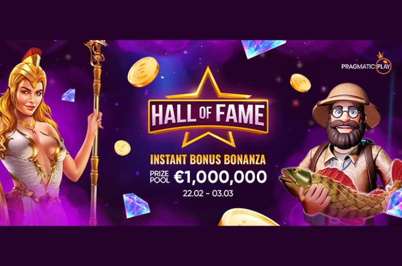 The Hall Of Fame Instant Bonus Bonanza Win A Share Of The €1,000,000