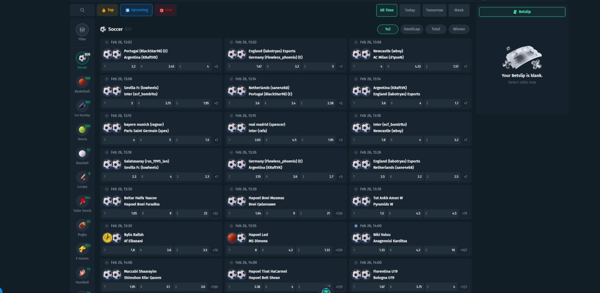Vertbet Markets Vertbet Markets