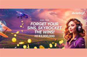 The €2M Forget Your Sins Skyrocket The Wins Aviatrix Promotion