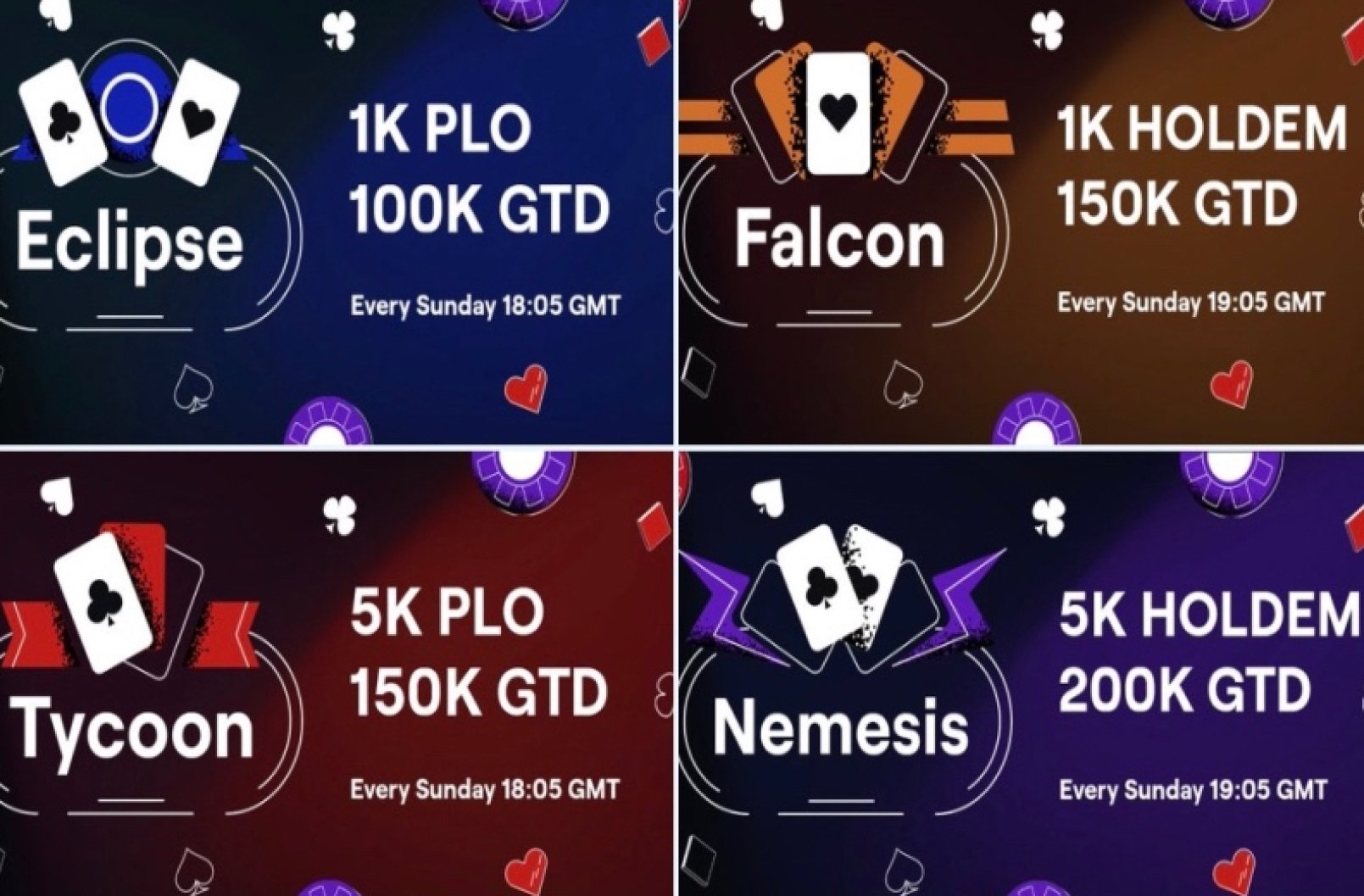 Coinpoker High Roller Sunday Tournaments