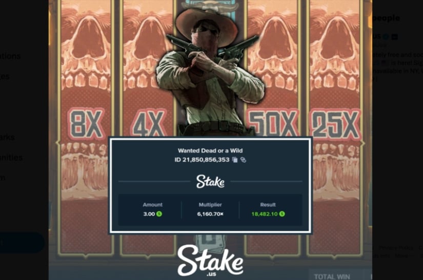 18,000 Stake Cash win on Wanted