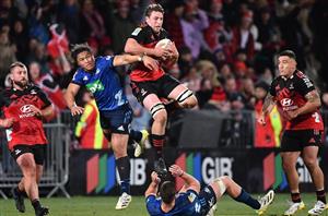 Blues vs Crusaders rugby