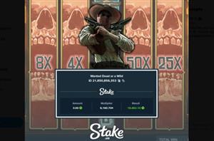 18,000 Stake Cash win on Wanted