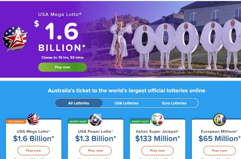 USA Mega Lotto Draw Win 1.6 billion in the March 26 draw