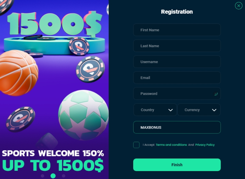 Rolletto promo kód MAXBONUS Rolletto promo code MAXBONUS