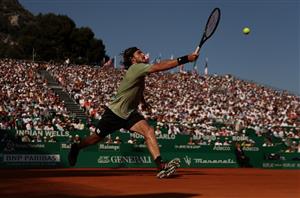 Stefanos Tsitsipas monte carlo shot