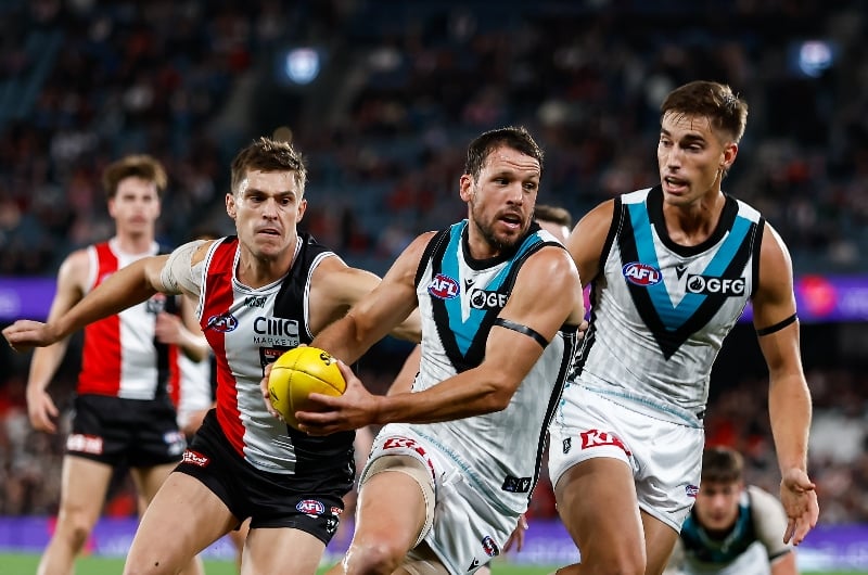 Port Adelaide vs St Kilda Tips Port to rebound from big loss to etch out gutsy win against the