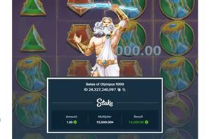 Gate of Olympus 1000 max win - Stake.us