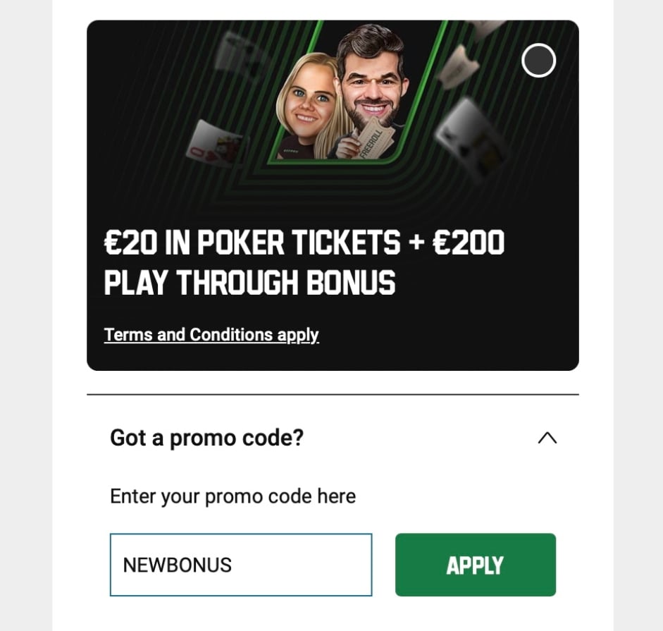 Unibet Poker Promo Code Unibet Poker Promo Code