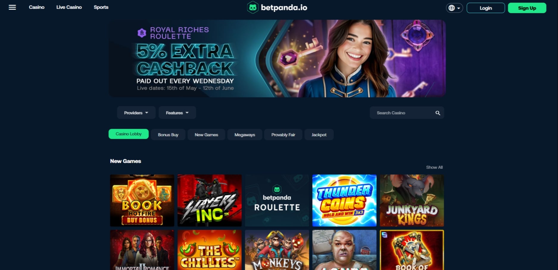 BetPanda.io Promo Code | 1 BTC bonus with code NEWBONUS