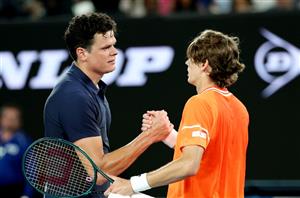 Alex de Minaur Milos Raonic