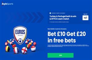 boylesports euro 2024 turkey portugal