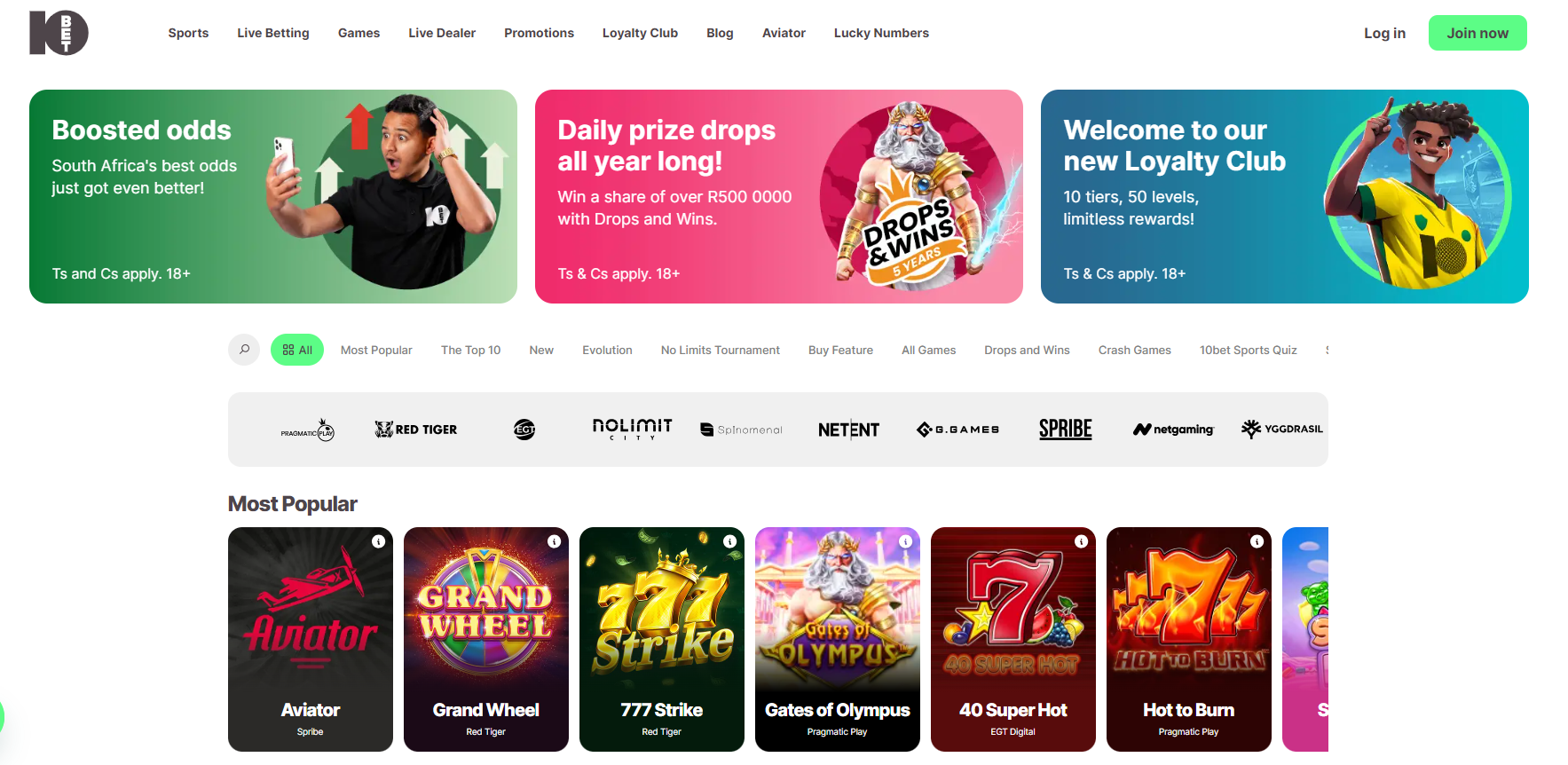 10Bet.co.za