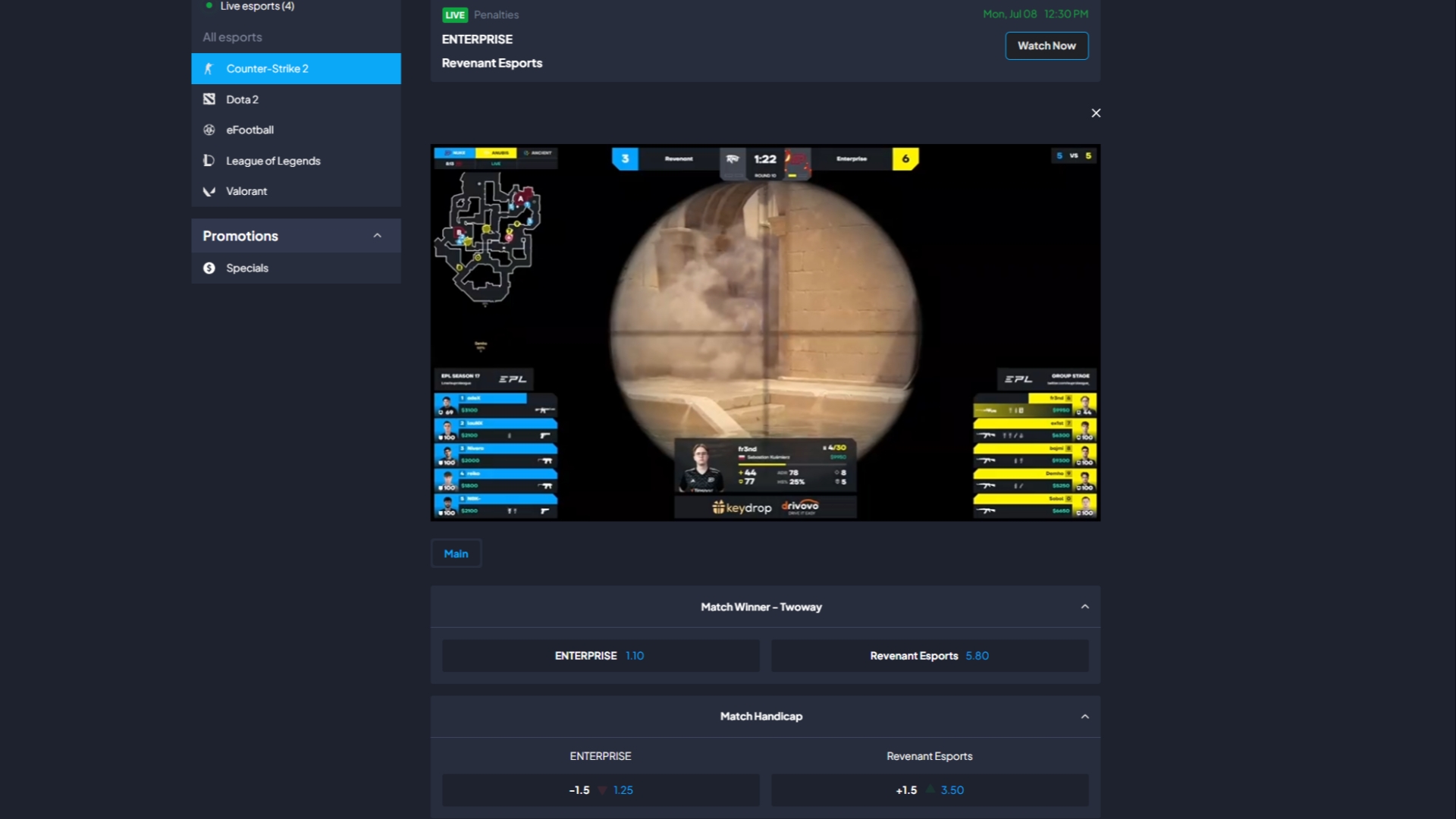 UBet Live Betting UBet Live Betting