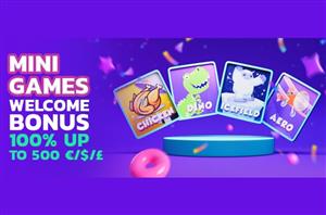 Rolletto 500 Mini Games Welcome Bonus