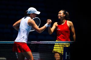 Iga Swiatek Qinwen Zheng